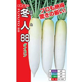 ダイコンの種 冬人88 2dl ( 野菜の種 )