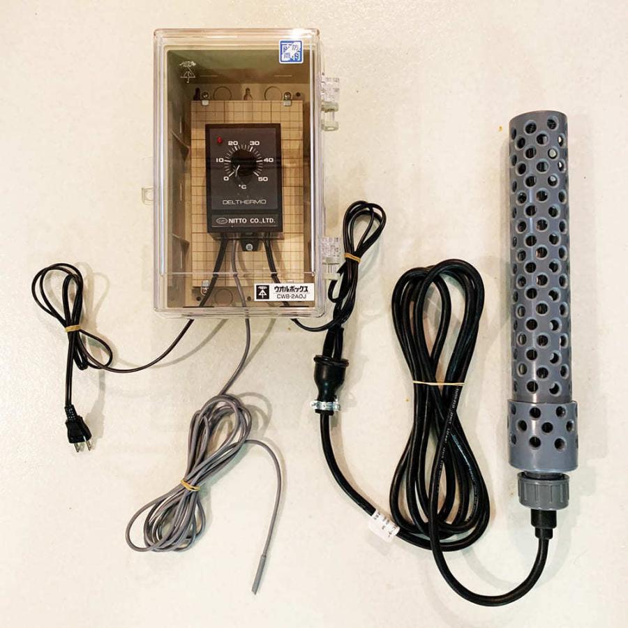 生体と1000Wサーモスタット 生体と1000Wサーモスタット