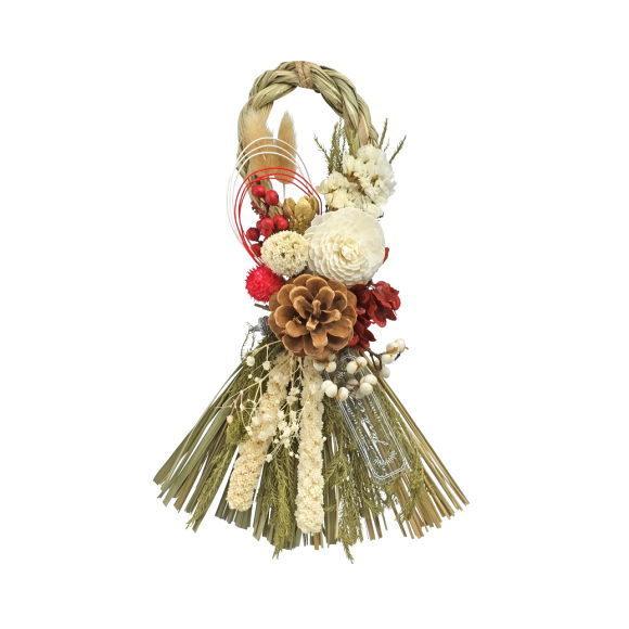 新製品 お正月飾り ナチュラルしめ縄 和モダンa Ny235 プリザ ドライフラワー 〆飾り しめかざり 店舗 壁飾り お正月 かわいい おしゃれ Z73 10 菜園ライフ 通販 Yahoo ショッピング