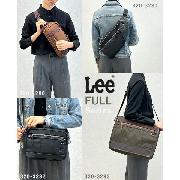 Lee（リー） ボディバッグ ワンショルダーバッグ メンズ 斜め掛け