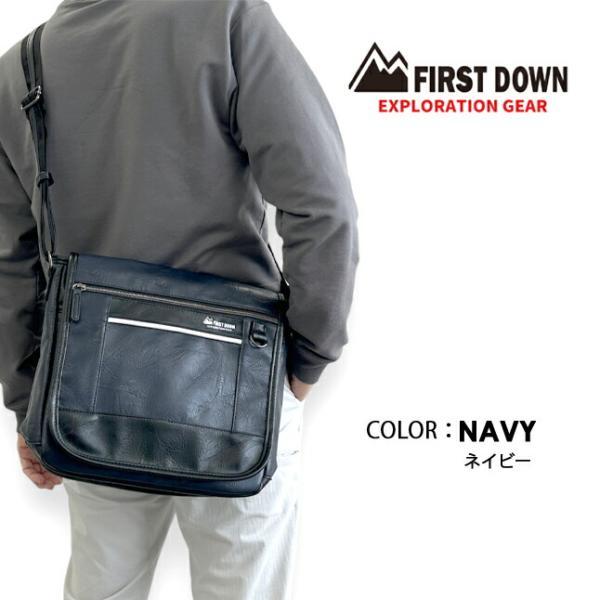 FIRST DOWN（ファーストダウン） ショルダーバッグ メンズ 斜めがけ