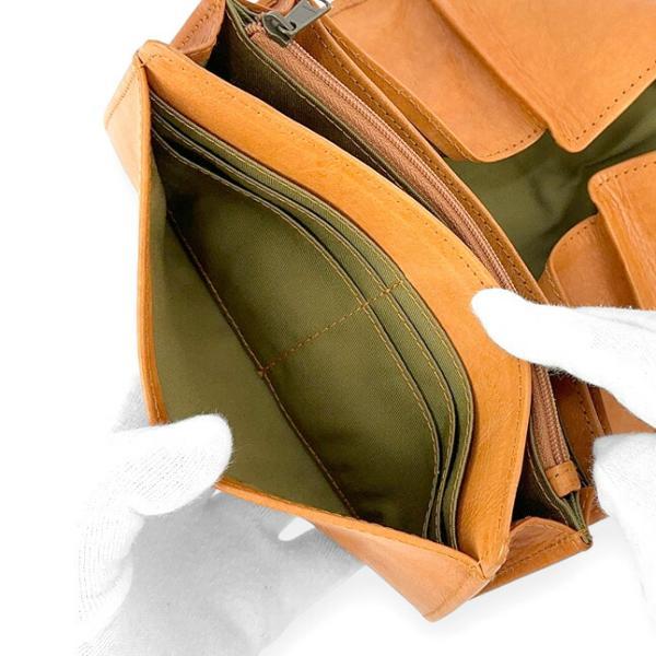 zucchero filato（ズッケロ フィラート） 長財布 レディース かぶせ 本