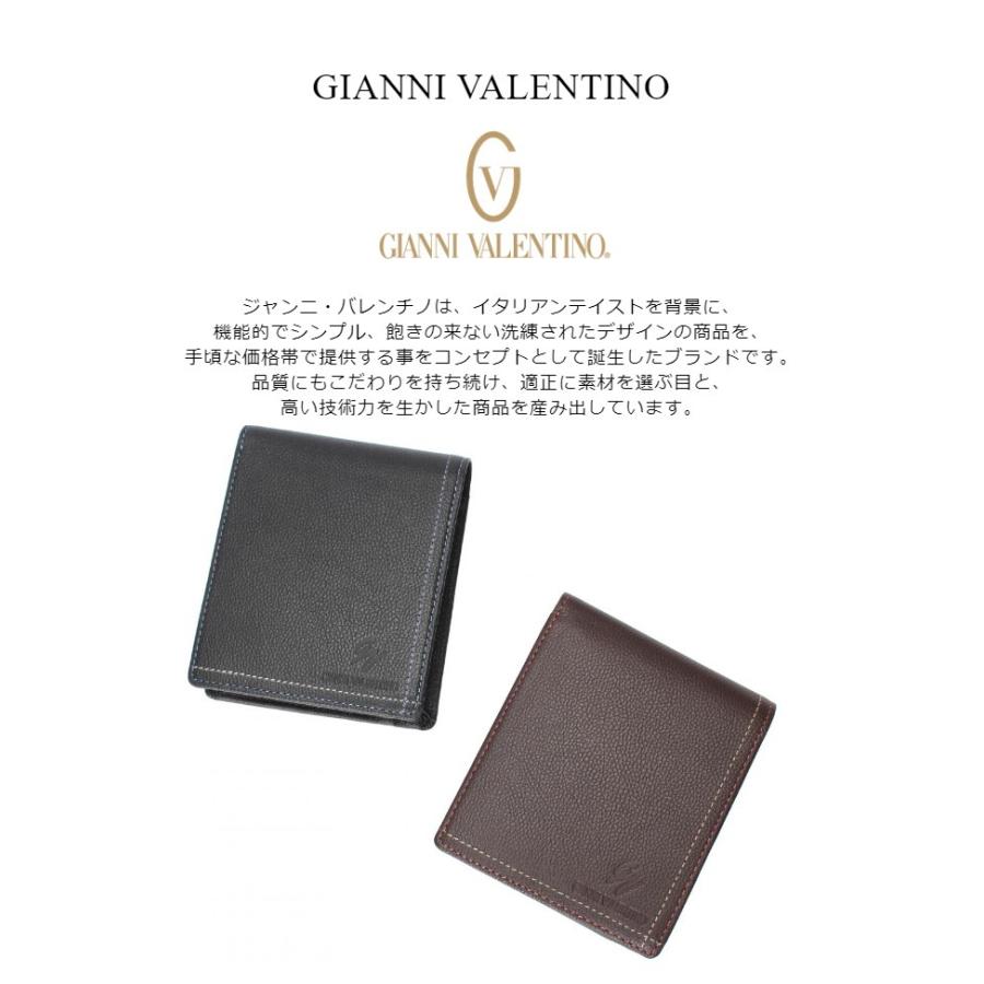 二つ折り財布 メンズ 本革 61g503 GIANNI VALENTINO 牛革 二つ折り財布 ブランド ジャンニヴァレンチノ ギフト プレゼント｜saifutokaban｜04