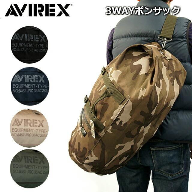 ボストンバッグ メンズ 旅行 大容量 avx308 AVIREX アヴィレックス EAGLE 2WAY ボンサック ワンショルダーバッグ 大型 おしゃれ