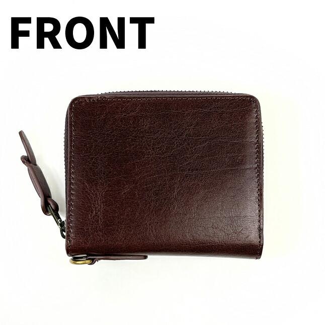 AVIREX（アヴィレックス） 二つ折り財布 メンズ ラウンドファスナー