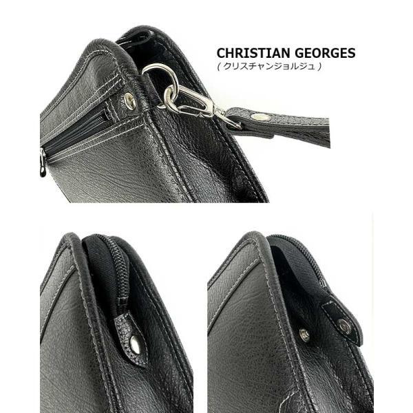 クラッチバッグ セカンドバッグ メンズ cg-105 CHRISTIAN GEORGES 日本 