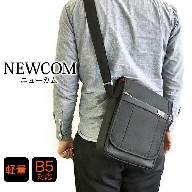ショルダーバッグ メンズ nc5802 NEWCOM ニューカム ナイロン 斜めがけ