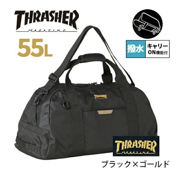 THRASHER ボストンバッグ 修学旅行 男子 メンズ 2泊 3泊 THRASHER ボストンバッグ 修学旅行 男子 メンズ 2泊 3泊