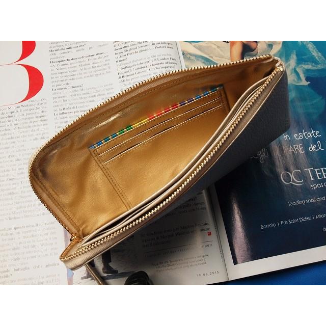 七福財布]厄年厄除け七色付きシャンパンゴールドレジさっと : 財布屋