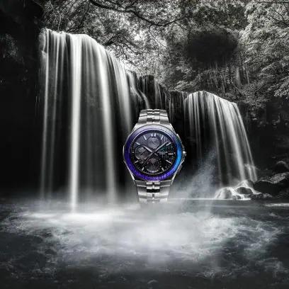 CASIO　オシアナス　OCEANUS　OCW-S5000MB 未使用に近い CASIO OCEANUS Manta S5000 Series OCW-S5000MB-1AJF : 西條