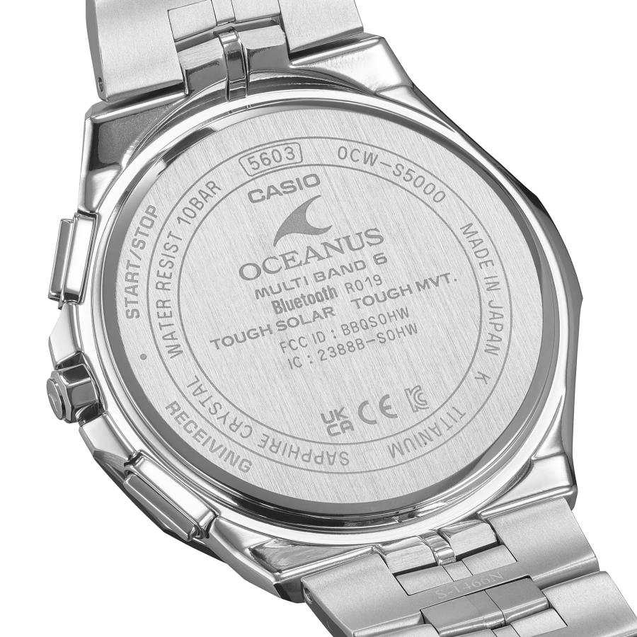CASIO OCEANUS Manta S5000 Series OCW-S5000MB-1AJF : 西條 ヤフー