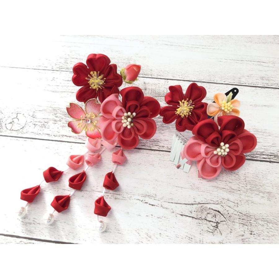 【ぱっちん】 10  つまみ細工 髪飾り 七五三 ぱっちんピンでうさぎ付き髪飾りを作ろう【つまみ細工】 七五三