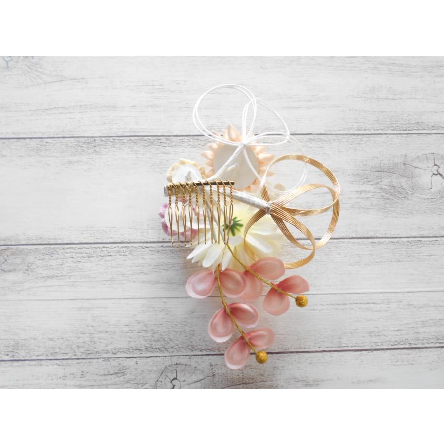 七五三　髪飾り　つまみ細工　3歳 七五三 髪飾り 3歳 つまみ細工| きもの館 創美苑