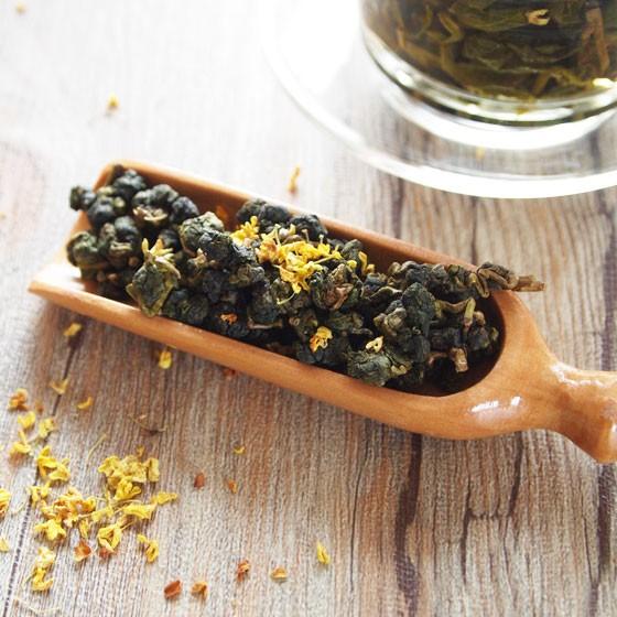 桂花烏龍茶50g キンモクセイ 金木犀 花茶 台湾烏龍茶 ウーロン茶 秋 茶葉|saika|02