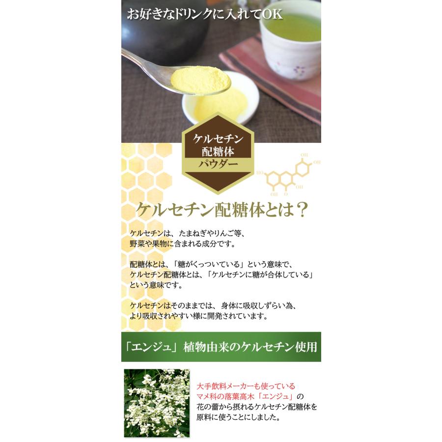 ケルセチン配糖体パウダー15g ダイエット サプリメント 粉末 パウダー 健康食品 エンジュ由来｜saika｜02