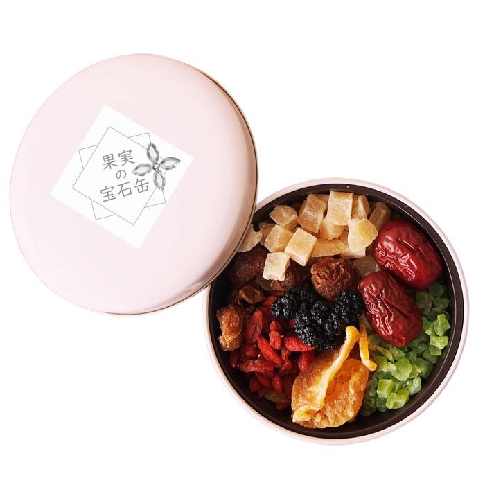 果実の宝石缶 1個 かじつのほうせきかん ドライフルーツ 7種 お茶請け