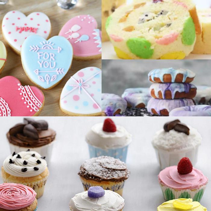 ファッションなデザイン フードカラージェル5色セット 着色料 食紅 食用色素 ジェルカラー アイシング お菓子 料理 製菓材料 Wantannas Go Id