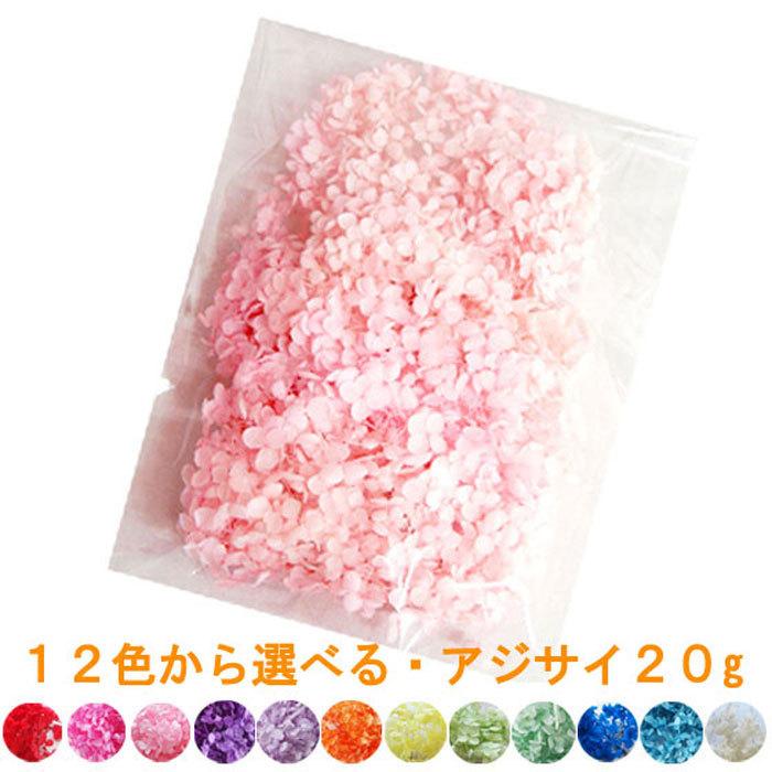 アジサイ ヘッド プリザーブドフラワー約ｇ あじさい プリザ ハーバリウム 花材 手作り 大特価 ハンドメイド 工作 紫陽花 ドライフラワー