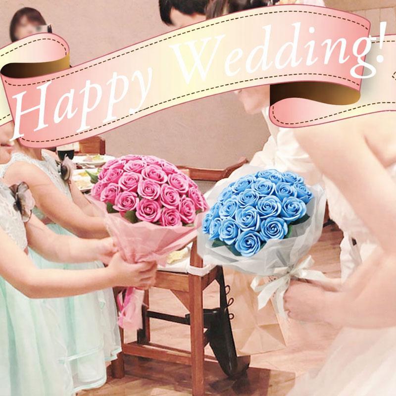 ソープフラワー ハートのアレンジ 1個 花束 誕生日 記念日 お礼 ギフト