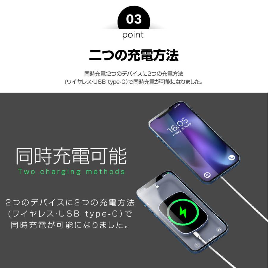 あすつく モバイルバッテリー 5000mah 大容量 15w急速充電 Pd 高速充電 Magsafe ワイヤレス充電対応 残量表示 持ち運び コンパクト Iphone Xd 3a Xd 3a 彩華看板 通販 Yahoo ショッピング