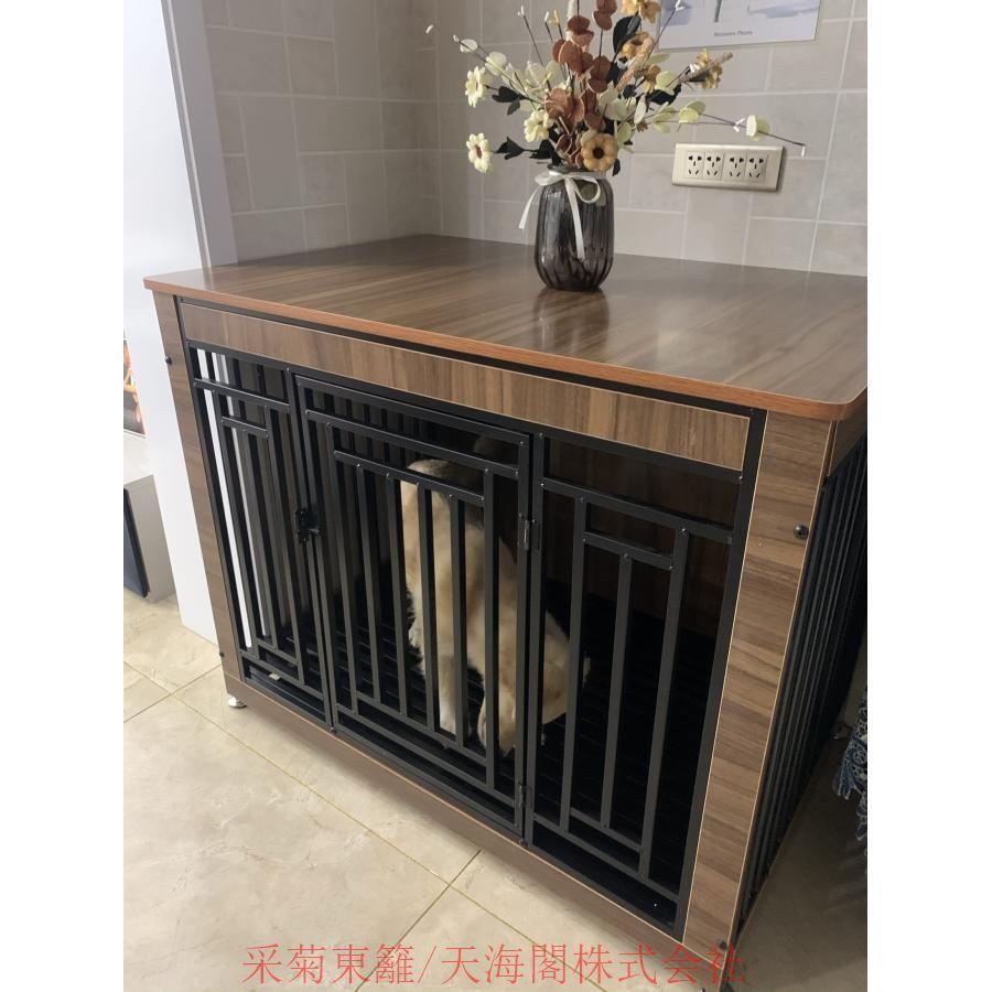 犬ケージ 小型犬 木製 中型犬 トイレ分離 ペットケージ犬小屋 犬ケージ 小型犬 木製 中型犬 トイレ分離 ペットケージ犬小屋