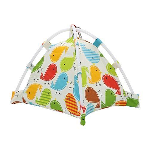 Bird Nest House Bed Parrot Habitat Cave Hanging Tent for Parakeet Cockatiel|saikoh315|04