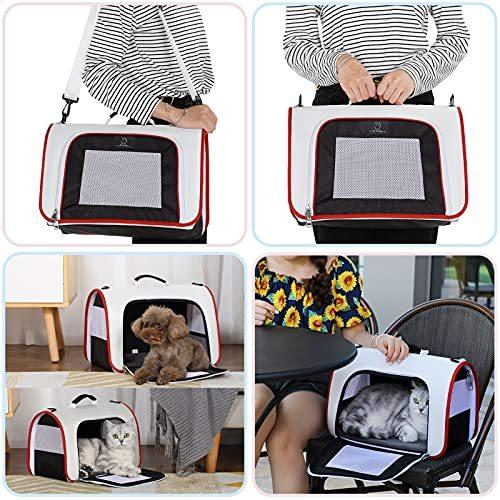A4Pet Rabbit Carrier Bunny Carriers,Airline Approved Lightweight Soft-Sided|saikoh315|03