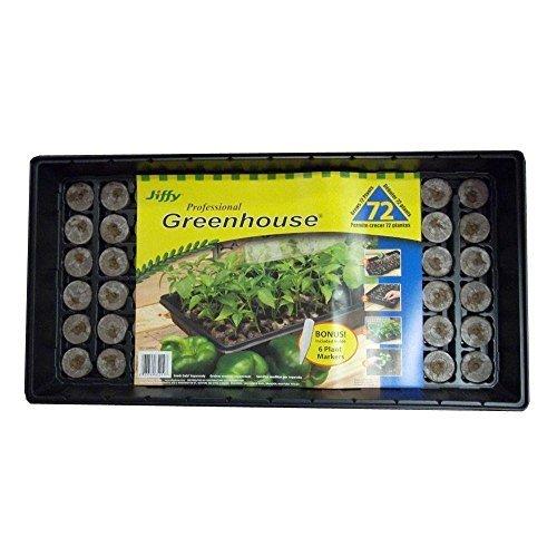 Jiffy Professional Greenhouse Seed Starter Kit-72 CELL SEED STARTER KIT ( ) 小型ビニールハウス