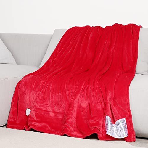 春先取りの with Blanket Throw Heated Blanket, Electric SHYOSUCCE 10 1- Levels, Heating ベビー毛布