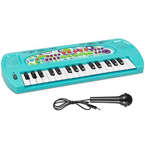 AIMEDYOU Kids Piano Keyboard 32 Keys Portable Electronic Musical Instrument 電子ピアノ