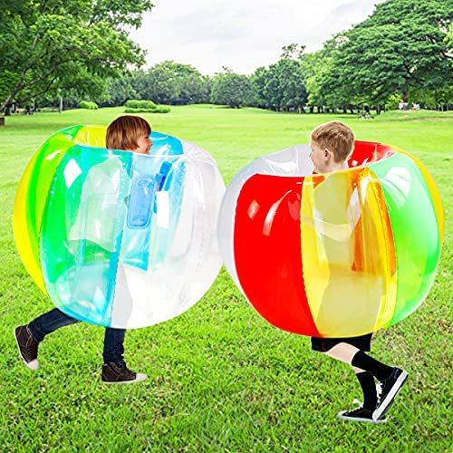 【2022最新作】 相撲バンパーボッパーおもちゃ インフレータブルボディバブルボール 2個パック 大人用 バンパーボール YULIN-MALL 高耐久 子 PVCビニール スポーツ玩具