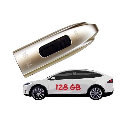 新しいエルメス Dashcam and Sentry Portable SSD USB Drive for Tesla Model S/3/X/Y - 128 GB MOドライブ