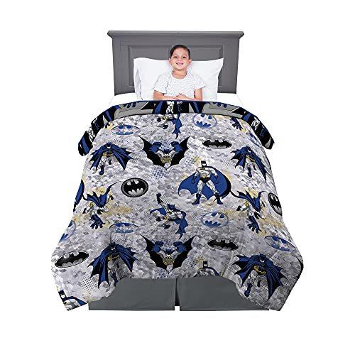 珍しい Microfiber Soft Bedding Kids Franco Comforter, Batman Twin, テーブルチェアセット