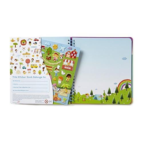 Sticker Farm Original Series Travel-Size (7.5 x 7 in) Reusable Sticker Albu|saikoh315|02