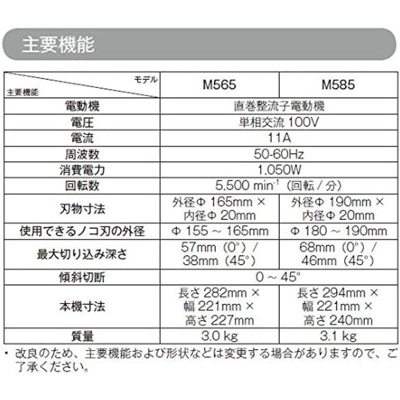 マルノコ 電気165mmマルノコ マキタ(Makita) M565｜saikou2021｜04