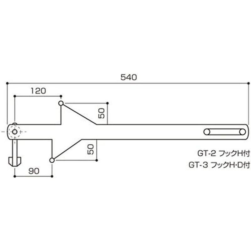 標識・道路用品 上下水道・消火栓兼用 マンホールオープナー GT-3｜saikou2021｜02