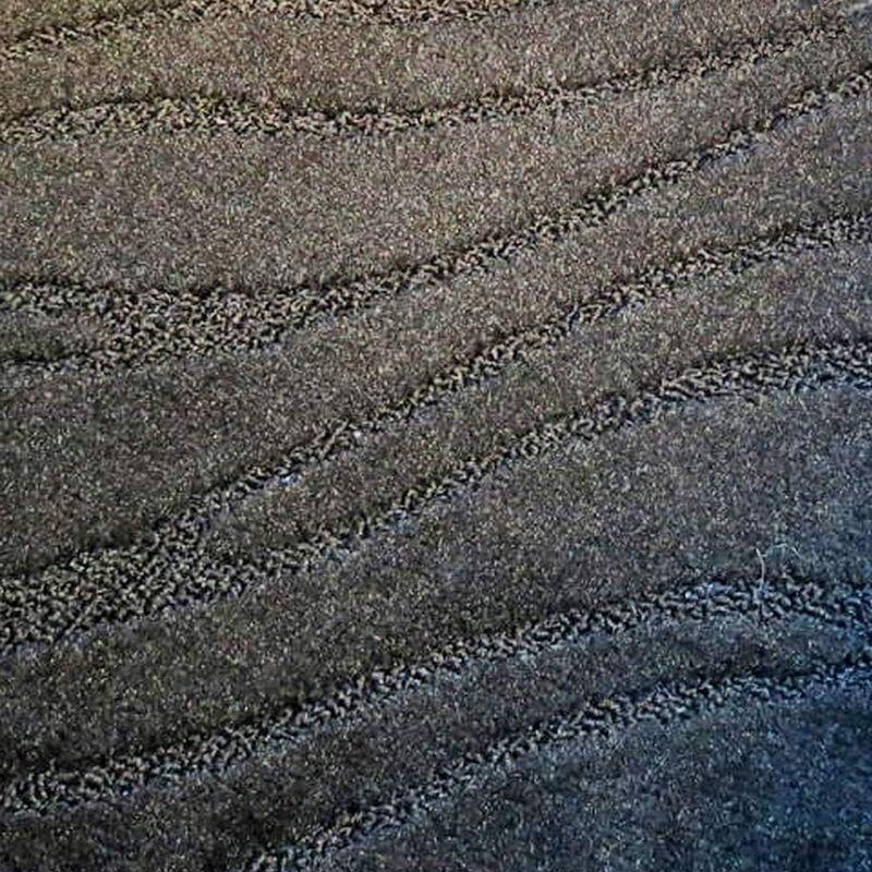 クオーレ カーマット フロアマット (トヨタ ランドクルーザープラド 150系 7人乗り) 後期用 ウェーブブラック 国内生産 滑り止め形状｜saikou2021｜03