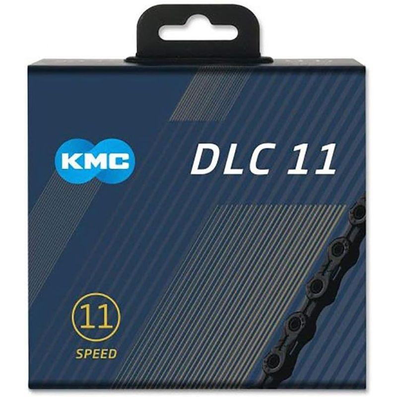 KMC X11 DLC チェーン 11S/11速/11スピード 用 (ブラック) 並行輸入品｜saikou2021｜03