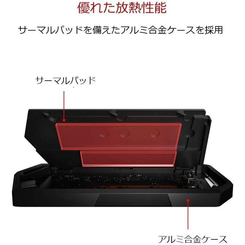 ASUS ROG Strix Arion (SSDケース) ドライバー 不要 USB-C to C 、 USB-C to Aケーブル サーマ｜saikou2021｜06