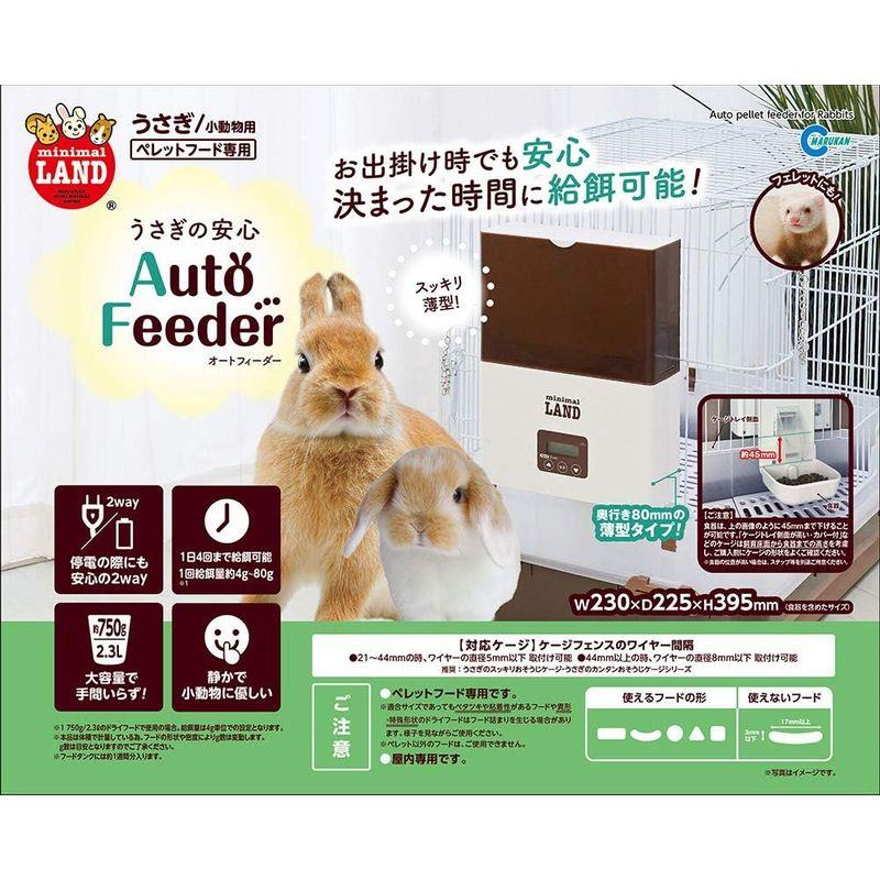 ミニマルランド うさぎの安心オートフィーダー