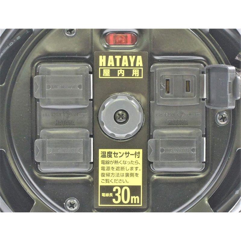 ハタヤ(HATAYA) コードリール シンタイガーリール30m 屋内用 (ST-30Sのブラック塗装) HATAYAxGranGearコラボ｜saikou2021｜02