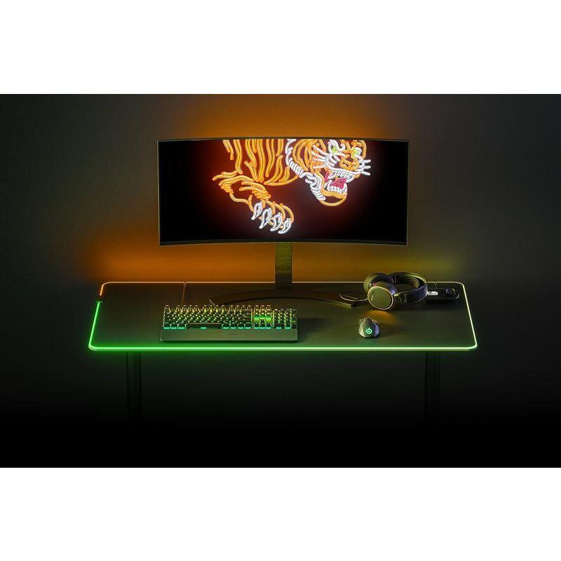 SteelSeries QcK プリズムクロス ゲームマウスパッド 3XL RGB Beleuchtung Mikrogewebter Qc｜saikou2021｜06