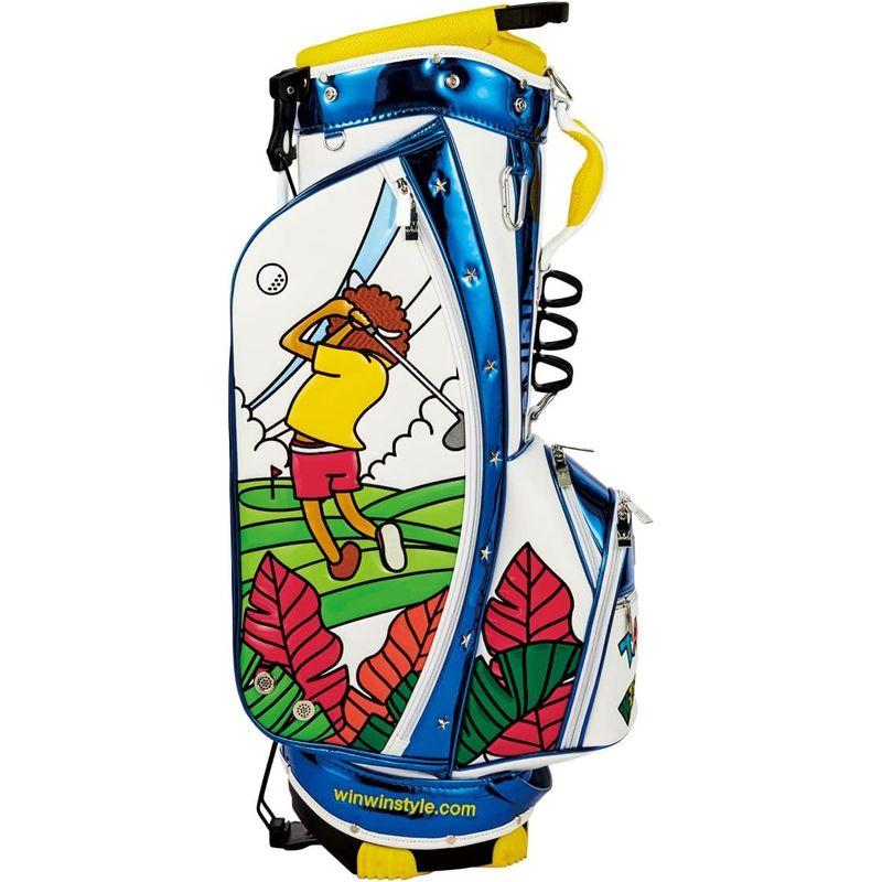 WINWIN STYLE ウィンウィンスタイル SURF&TURF CART BAG LEM スタンドバッグ CB-500 WHサーフ&ター｜saikou2021｜04