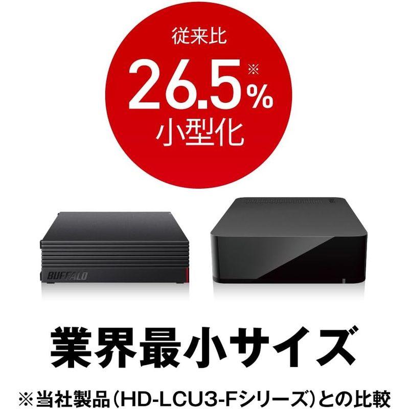 BUFFALO USB3.1(Gen.1)対応 外付けHDD 1TB ブラック HD-LD1.0U3-BKA｜saikou2021｜06