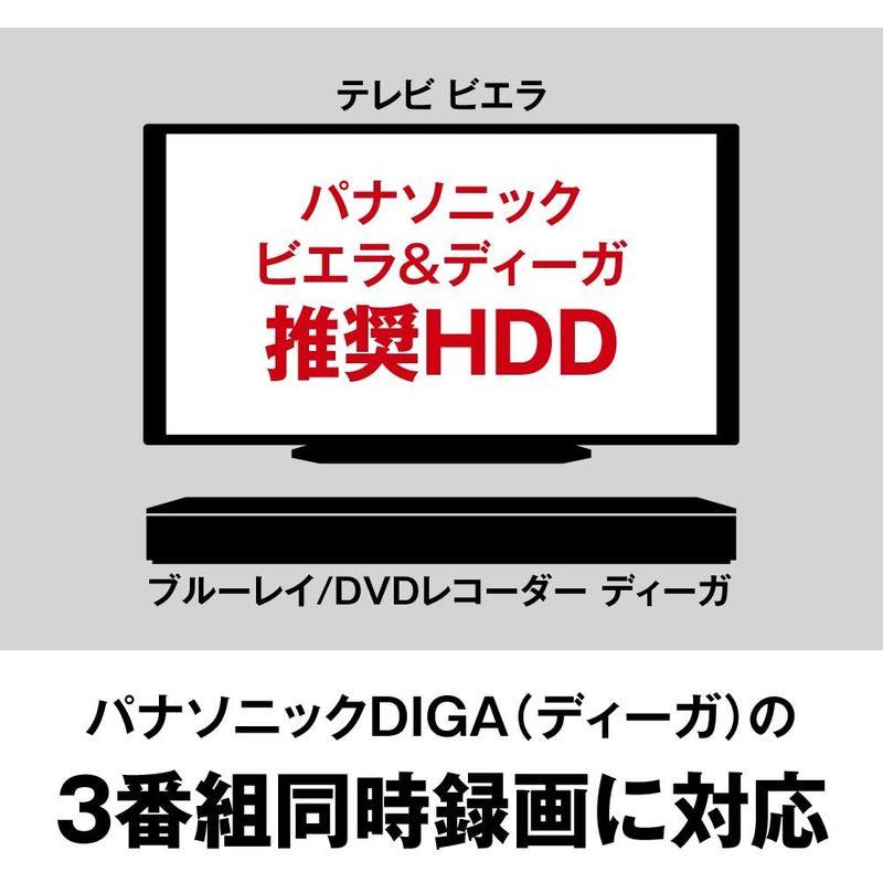 BUFFALO USB3.1(Gen.1)対応 外付けHDD 1TB ブラック HD-LD1.0U3-BKA｜saikou2021｜09