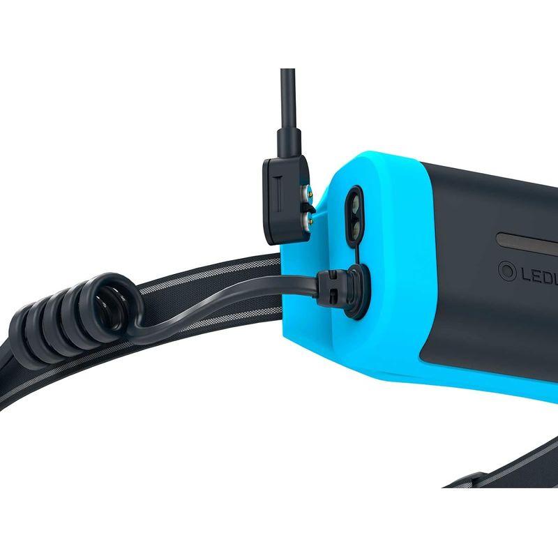 Ledlenser(レッドレンザー) LEDヘッドライト NEO9R Black/Blue 充電式 アウトドア ランニング 黒 青 5027｜saikou2021｜03