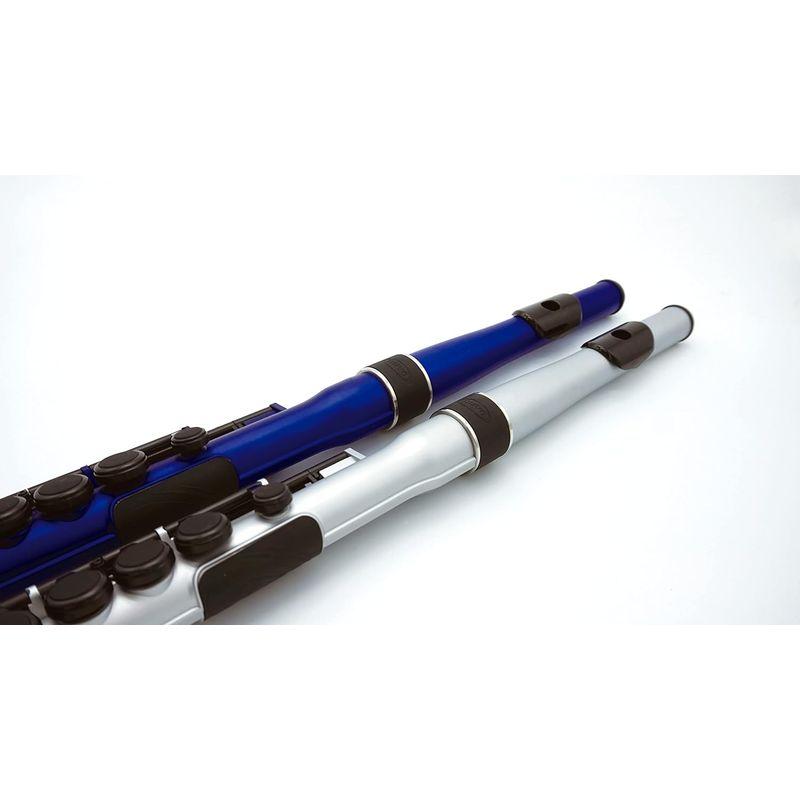 NUVO ヌーボ プラスチック製管楽器 完全防水仕様 フルート C調 Student Flute 2.0 Blue/Black N235SF｜saikou2021｜07