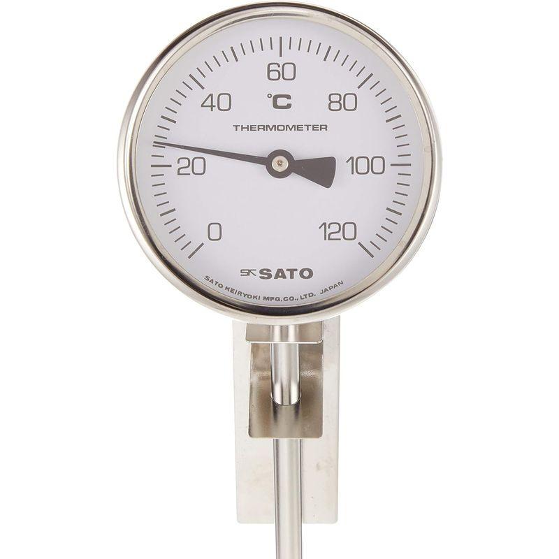 SATO 寸胴鍋用バイメタル温度計(クリップ式)BM-R-75｜saikou2021｜05