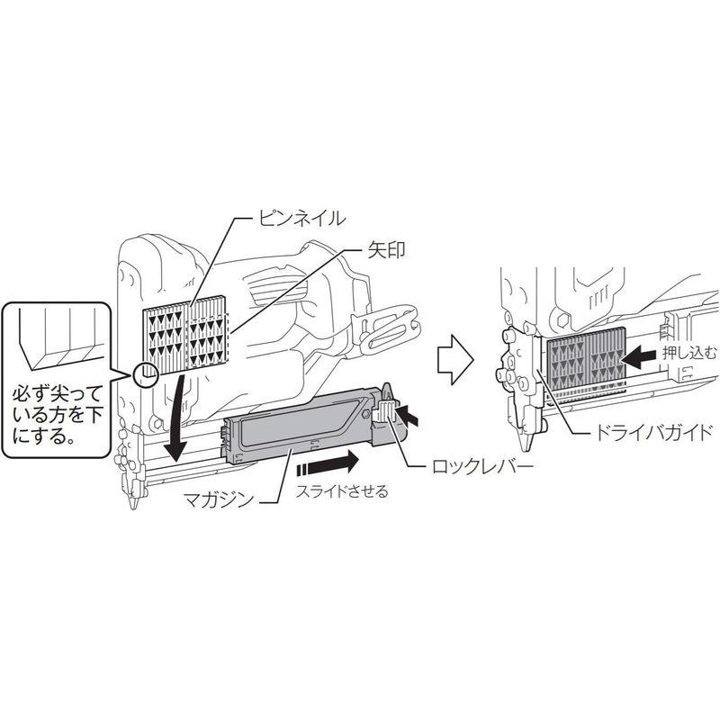 エアタッカ 18V 電動工具 マキタ(Makita) 充電式ピンタッカ 本体+ケース PT353DZK｜saikou2021｜04