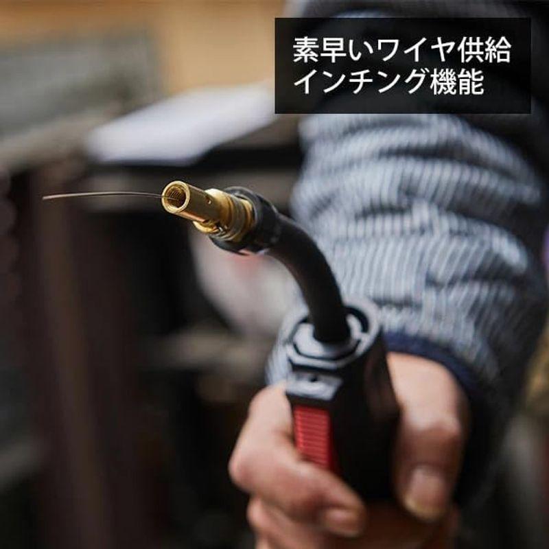 スター電器製造(SUZUKID)インバーター半自動溶接機 アーキュリー80ノヴァ SAYI-80NMW チャコール/別注カラー (100Vノ｜saikou2021｜09